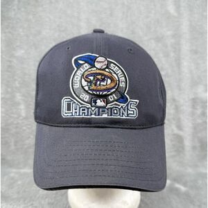Arizona Diamondbacks New Era Hat One Size 2001 World Series Champions Gray Cap‎
